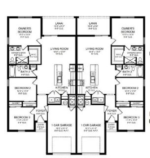 Julian Duplex floor plan